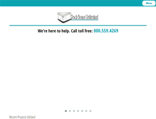 Tablet Screenshot of dockboxes.com